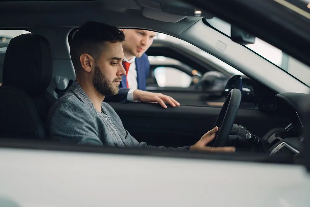 Test driving before you finance a used car in Canada
