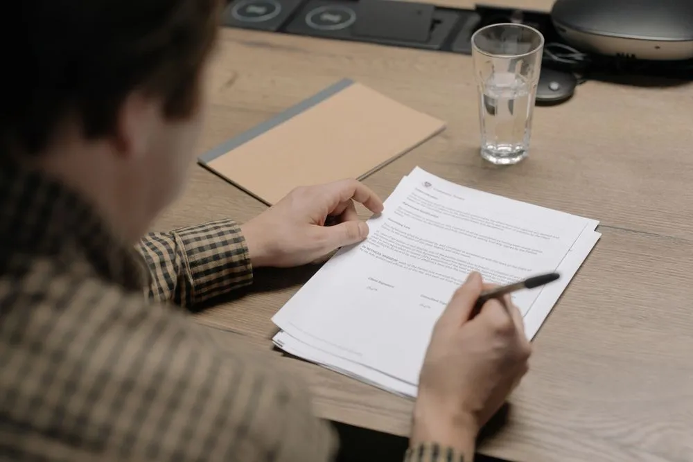 Reviewing the terms & conditions of a loan agreement