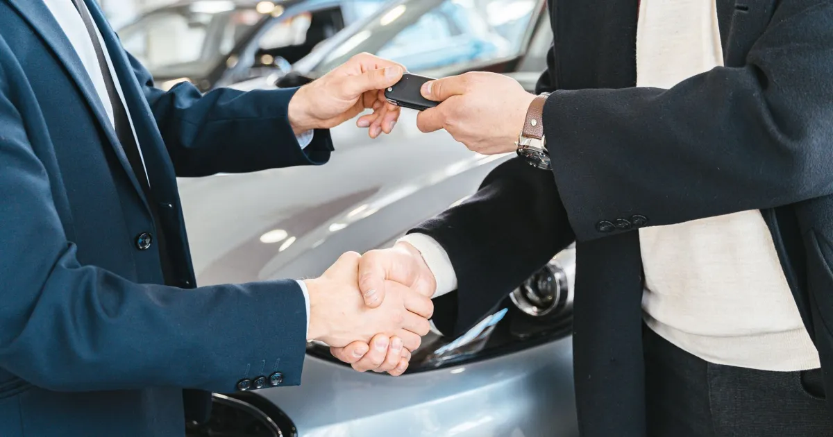 Selling a financed car: keys change hands once the loan is cleared