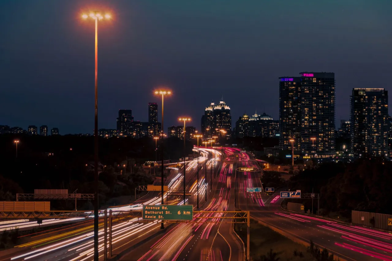Toronto highway commute that makes a reliable financed car essential